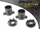Paire Silentbloc Powerflex insert  AV BLACK Train Arrière Peugeot 206 