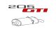 SILENCIEUX ARRIERE 205 GTI