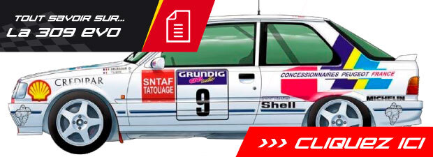 Découvrez la Peugeot 309 Evo